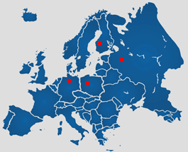 Wir operieren international